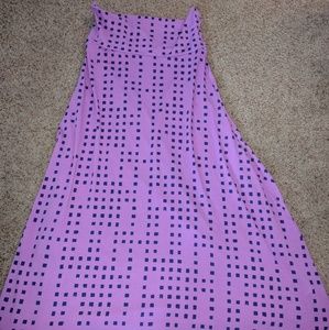 LuLaRoe Maxi Skirt M